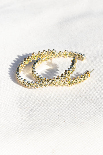 OCULUS HOOPS- PERIDOT